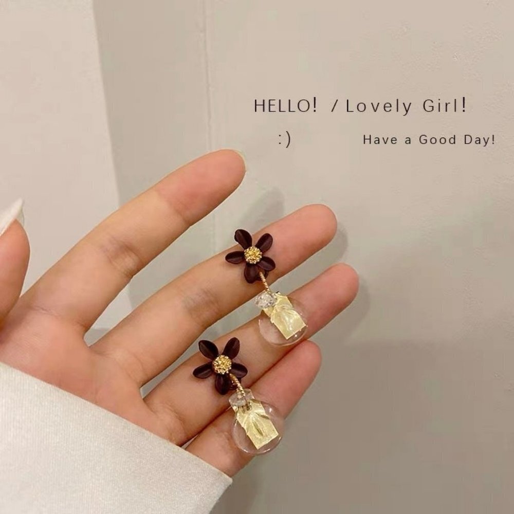 S925 silver post earrings